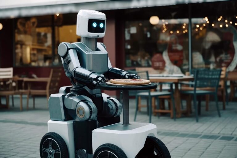 ربات انسان‌نما برای پاسخگویی و راهنمایی به مشتریان