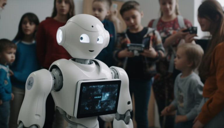 ربات‌هایی که در مدرسه استفاده می‌شوند و از آنان در فرآیند آموزشی کمک گرفته می‌شود.