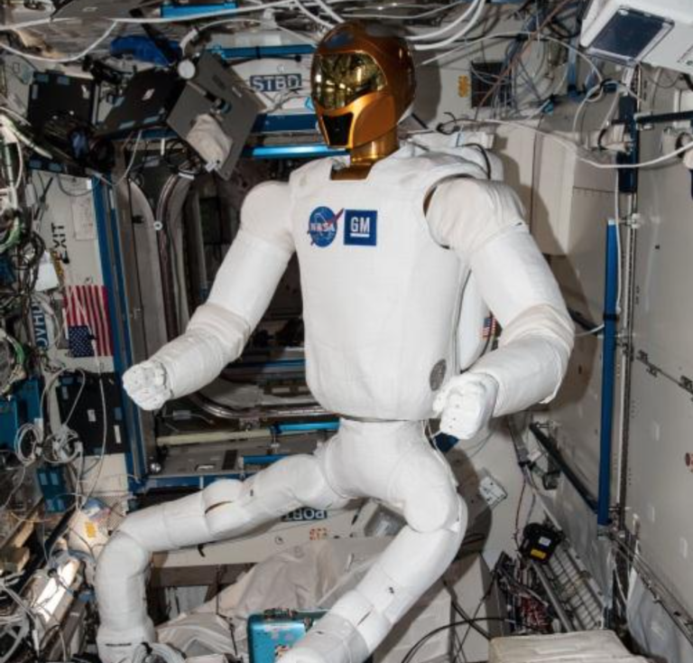 Robonaut 2 ربات فضانورد در ایستگاه فضایی